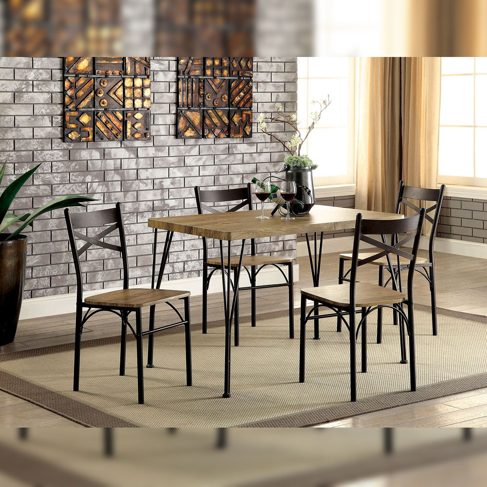 Williston Forge Marquez 4 - Person Dining Set & Reviews | Wayfair