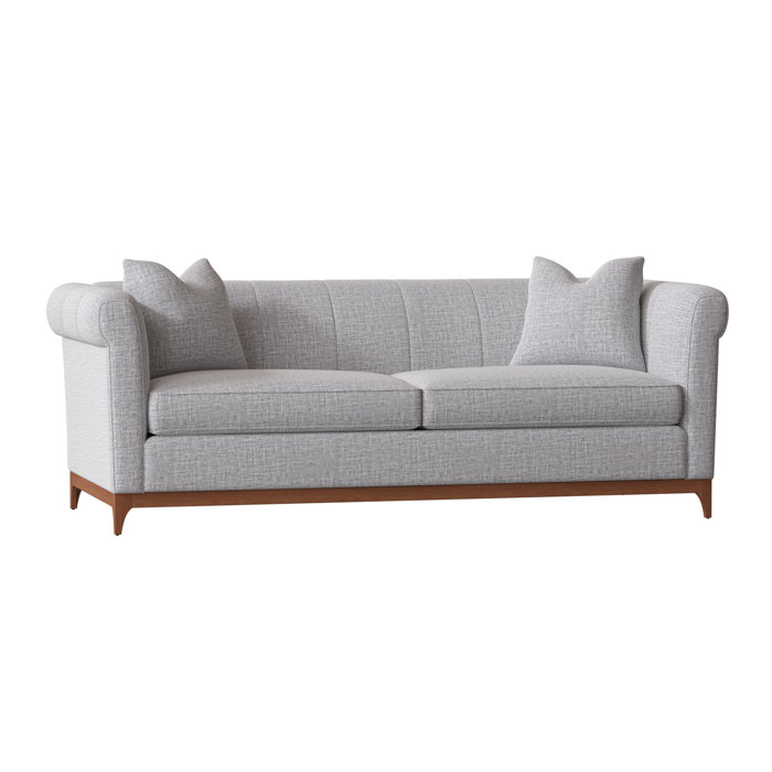 Wade Logan Steffens 89" Rolled Arm Sofa