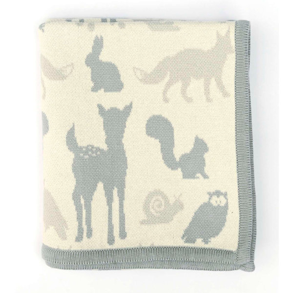 new forest animals fox bear moose changing pad Animal Themed baby blanket