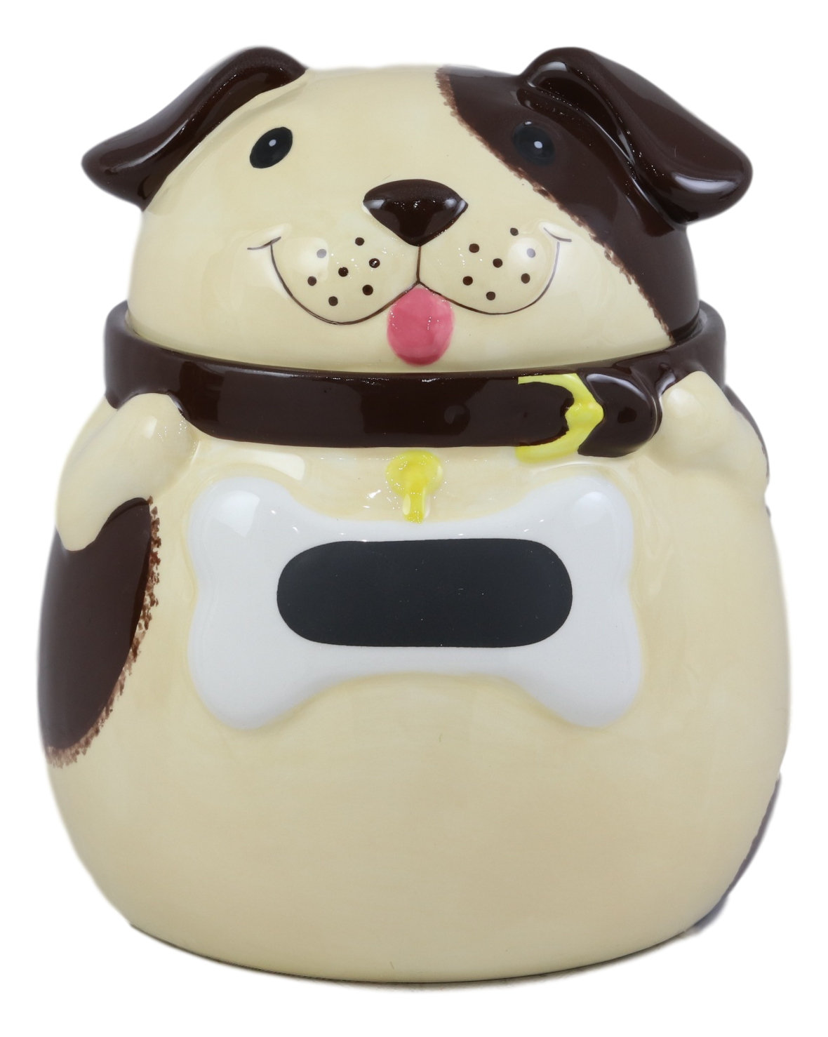 ceramic dog cookie jar