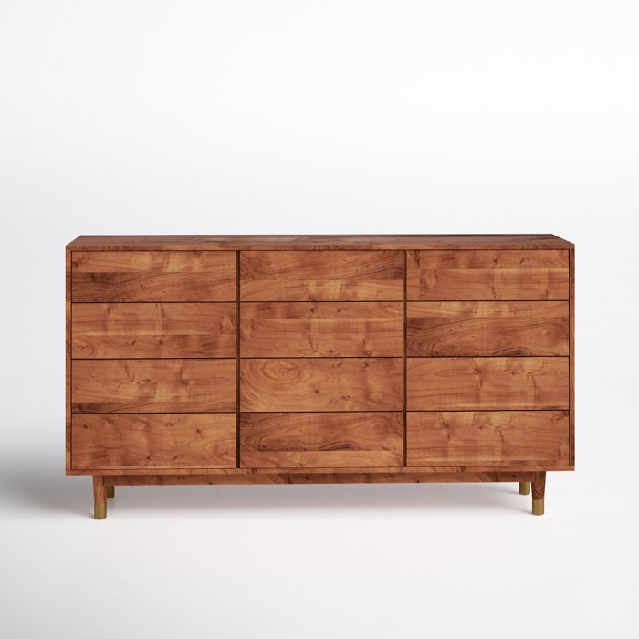 Joss and Main Shana 62" Wide Acacia Wood Sideboard