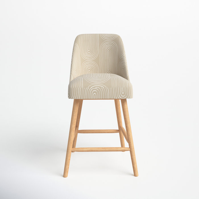 Joss and Main Nava Mid-Century Modern Stool