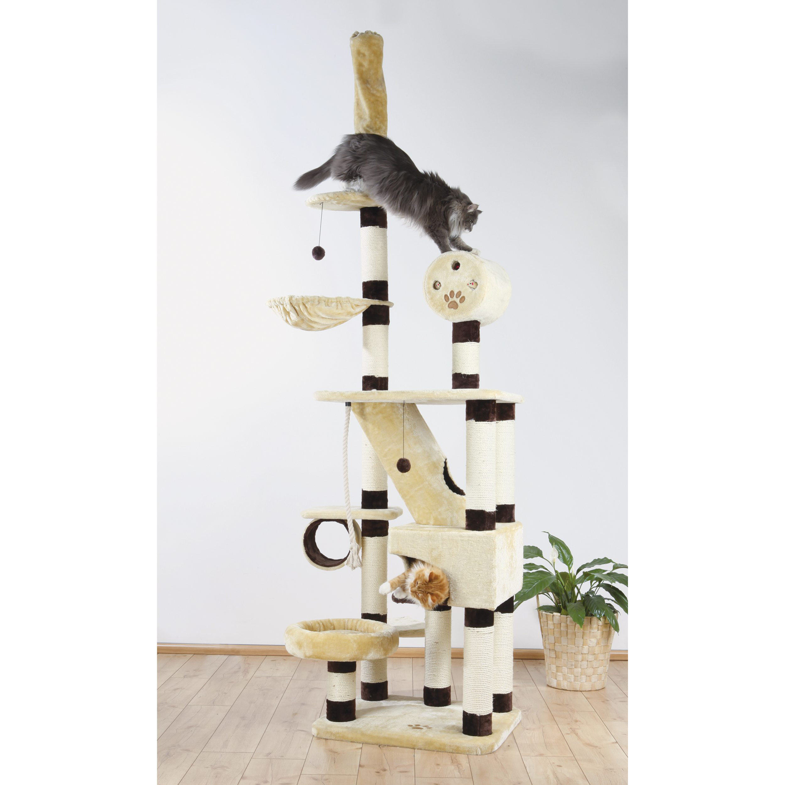 adjustable cat tree