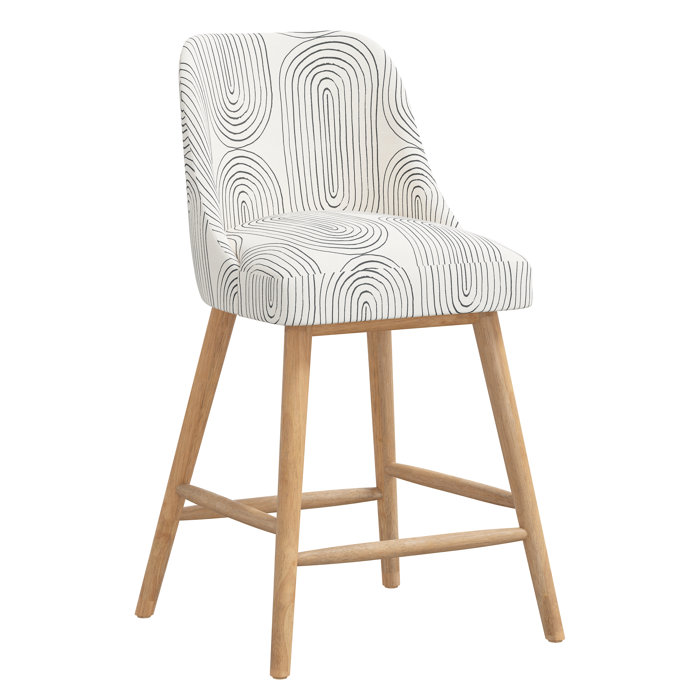 Joss and Main Nava Mid-Century Modern Stool