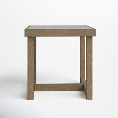 Rudy Metal Drum Coffee Table by Joss and Main