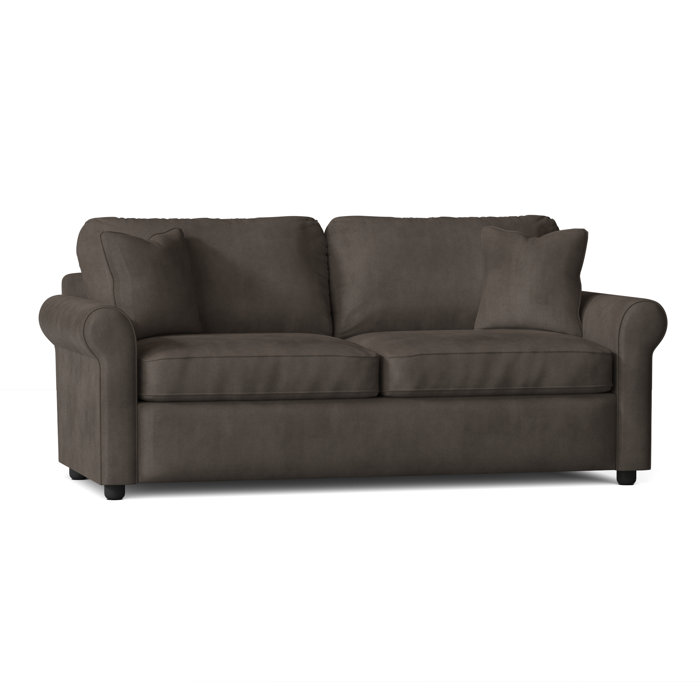 Lark Manor Antoinette 82" Rolled Arm Sofa Bed Slipcovered