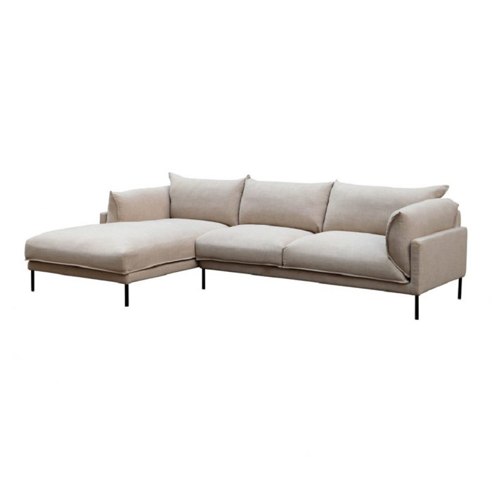Joss and Main 112" Wide Sofa & Chaise