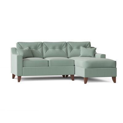 Anastasia 87" Wide Sofa & Chaise by Wayfair Custom Upholstery