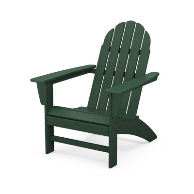 Vineyard Plastic/Resin Adirondack Chair by POLYWOOD