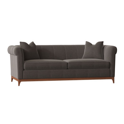 Steffens 89" Rolled Arm Sofa by Wade Logan