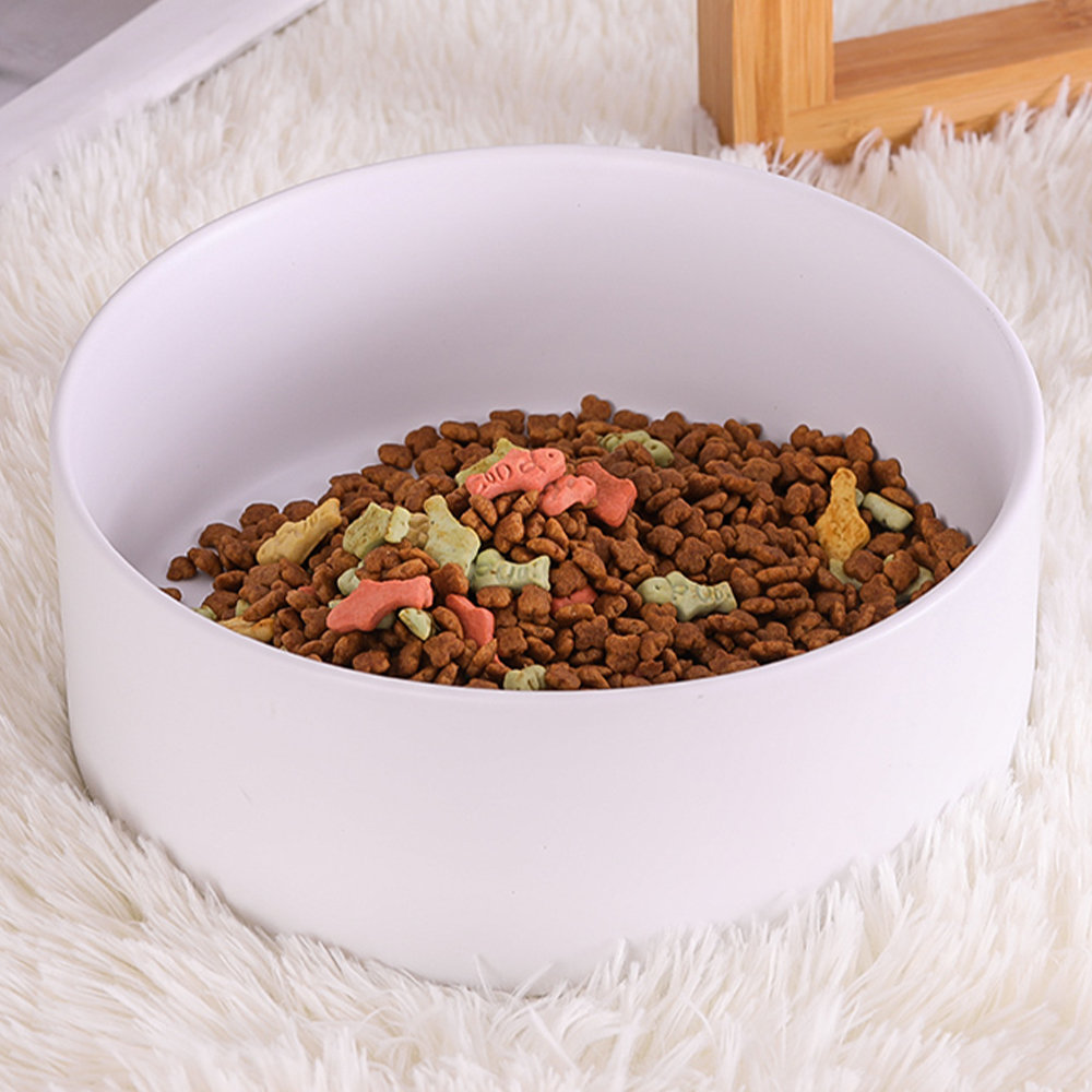 weighted dog water bowl