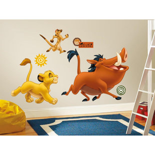 Wall decal Lion wall decal Lion baby shower Lion wall art Lion wallpaper