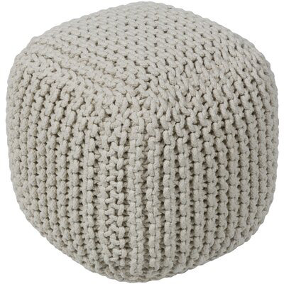 Emil 16" Square Pouf Ottoman by Joss and Main