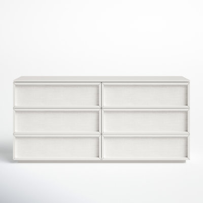 Hudson 6 Drawer 63" W Double Dresser by Joss and Main