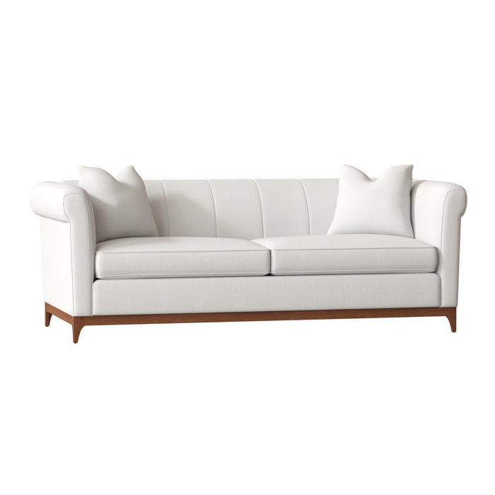 Wade Logan Steffens 89" Rolled Arm Sofa