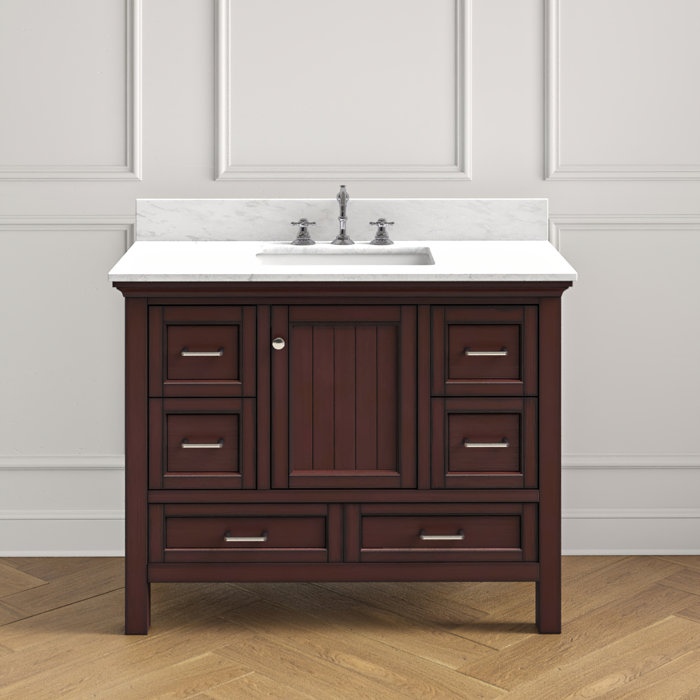 Joss and Main Kituku 42" Single Bathroom Vanity Set