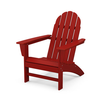 Vineyard Plastic/Resin Adirondack Chair by POLYWOOD