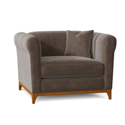 Steffens 43" Wide Armchair by Wade Logan