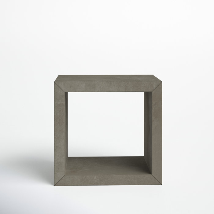 Joss and Main Casco Floor Shelf End Table with Storage