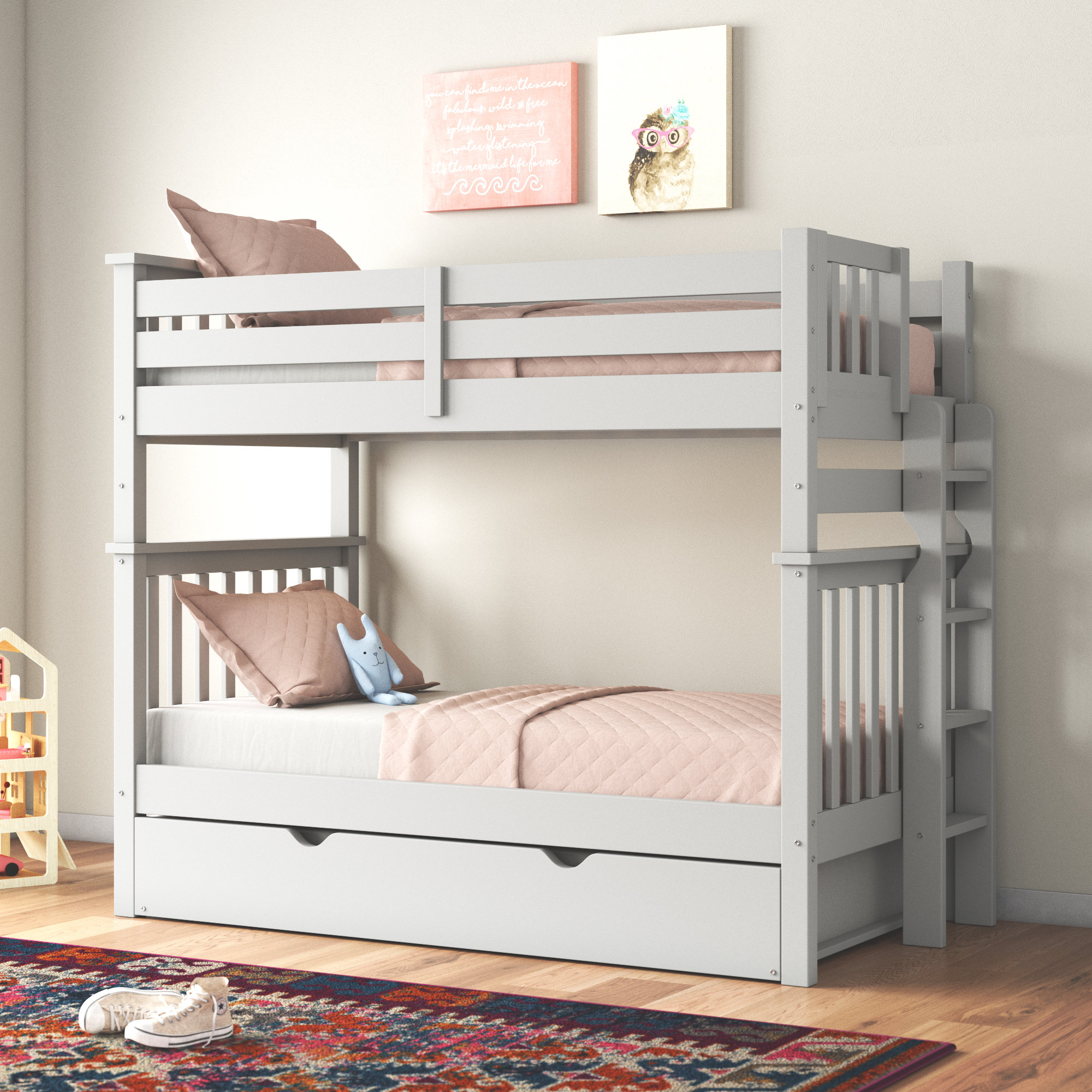 bunk cots for twins
