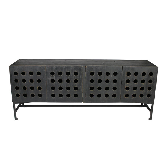 17 Stories Yulin 4 Door Wood Sideboard