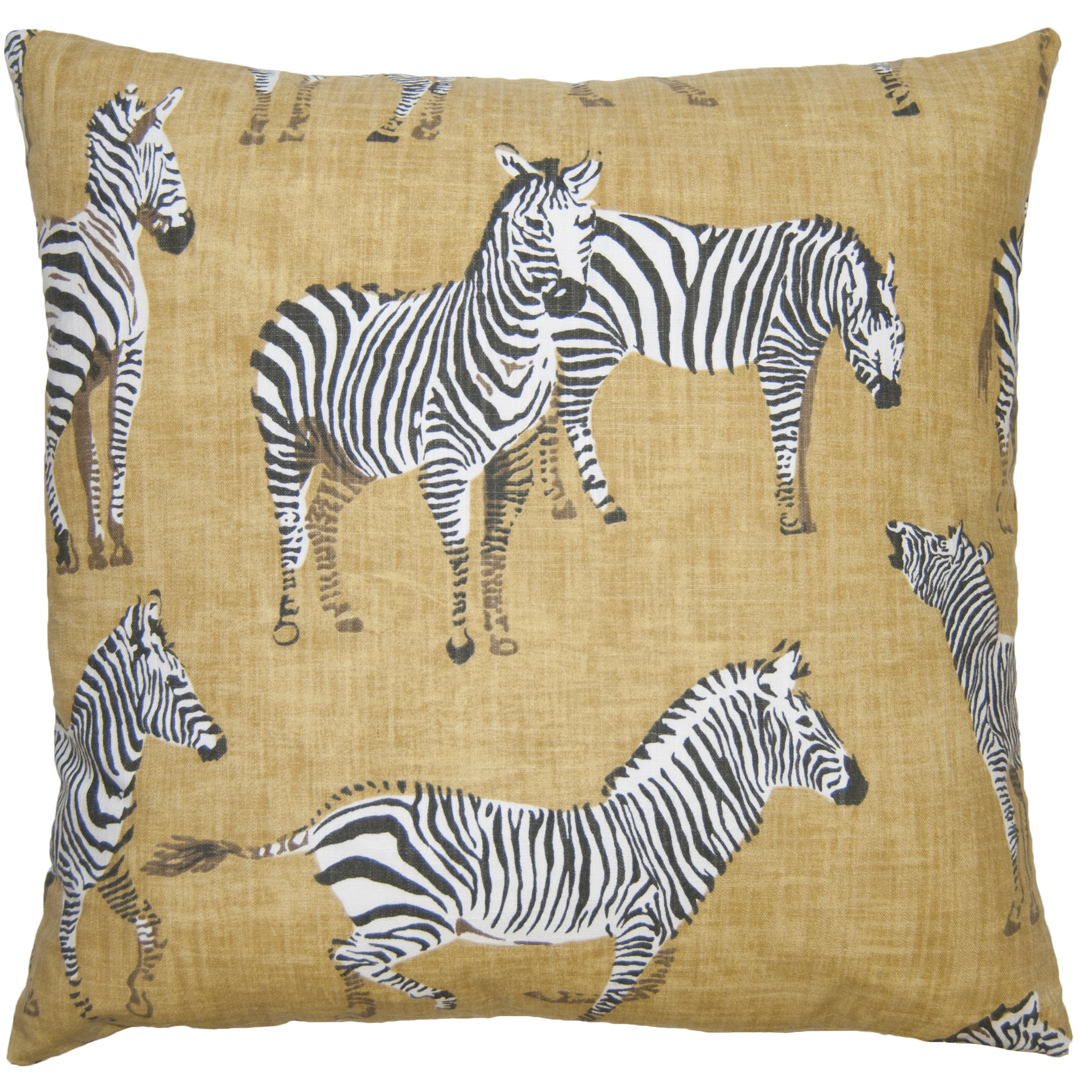 zebra pillow