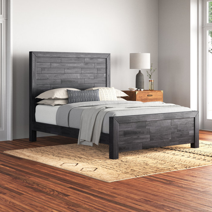 Joss and Main Deon Solid Wood Low Profile Platform Bed