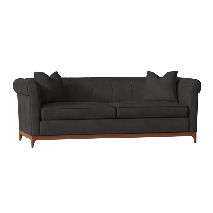 Wade Logan Steffens 89" Rolled Arm Sofa