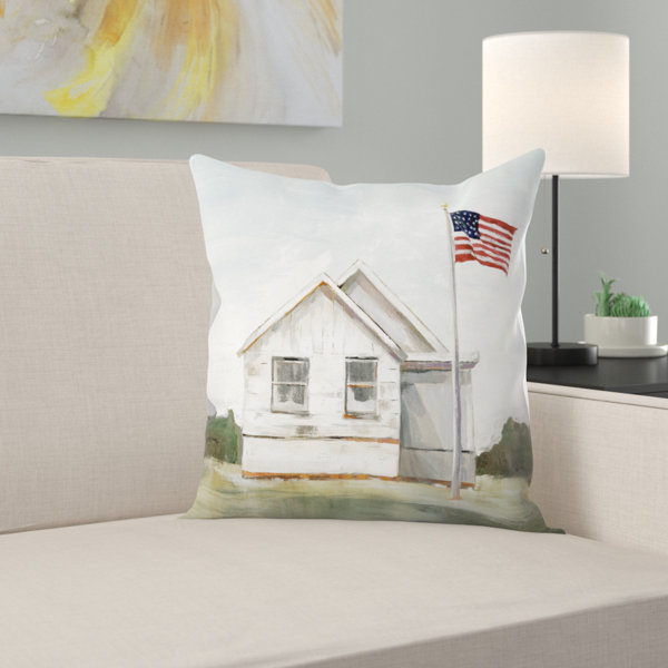 flag throw pillows