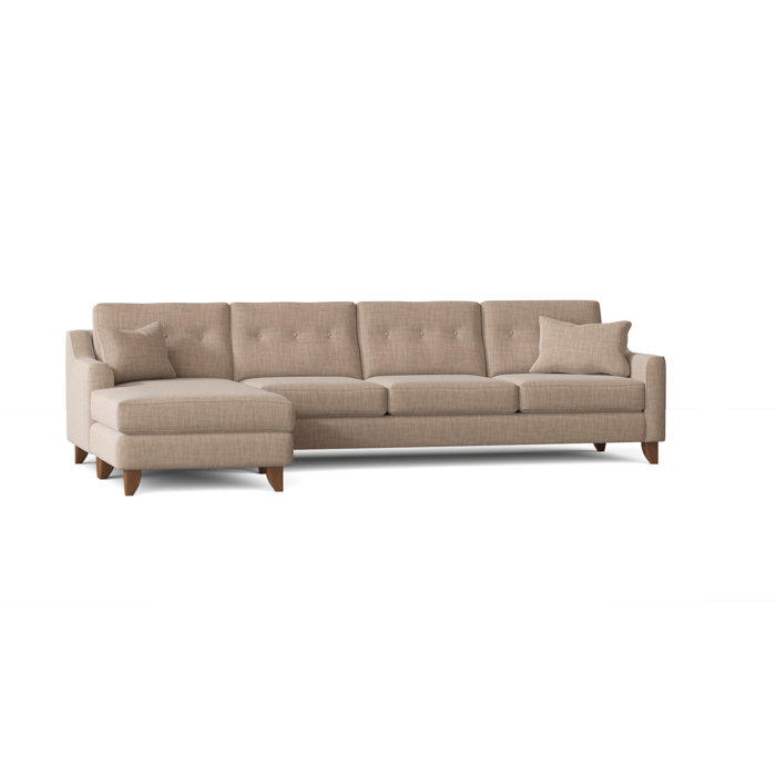 Wayfair Custom Upholstery Anastasia 113" Wide Sofa & Chaise