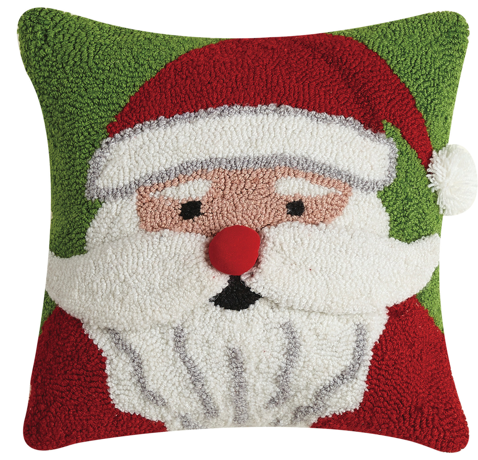 santa throw pillow