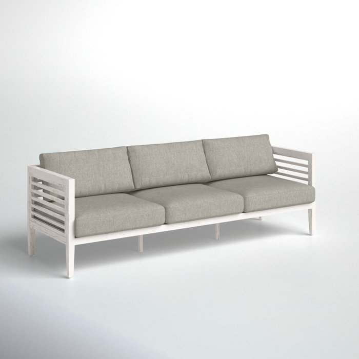 Joss and Main Julian Patio Sofa with Cushions