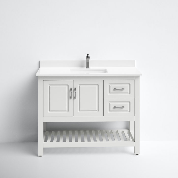 Joss and Main Needville 41" Single Bathroom Vanity Set