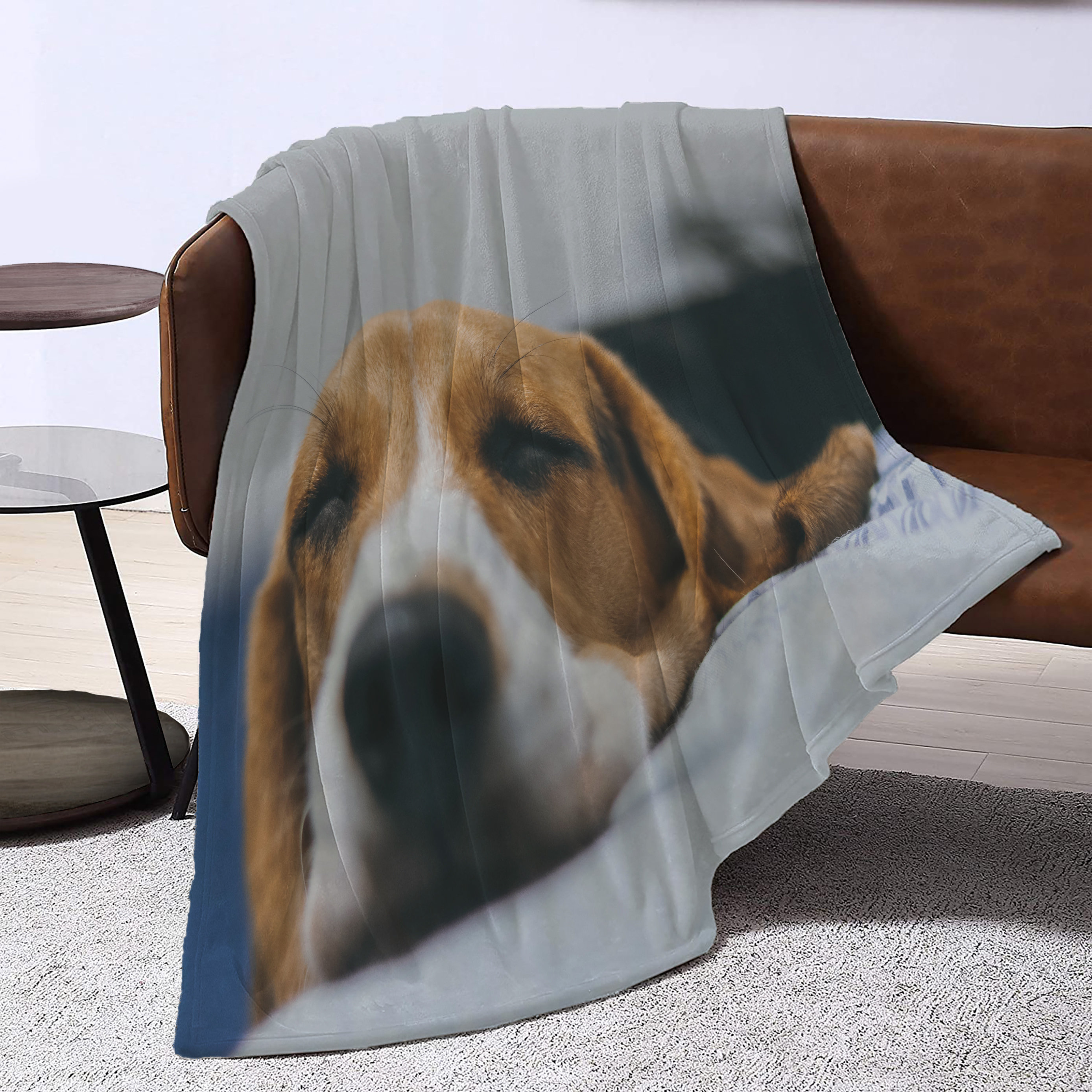 beagle throw blanket
