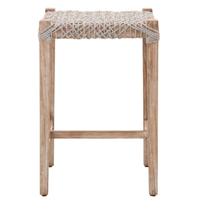 Ishee Rope 25.5" Counter Stool by Bay Isle Home