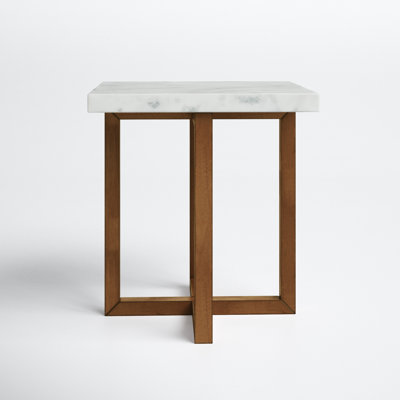 Winnie Cross Legs End Table by Joss and Main