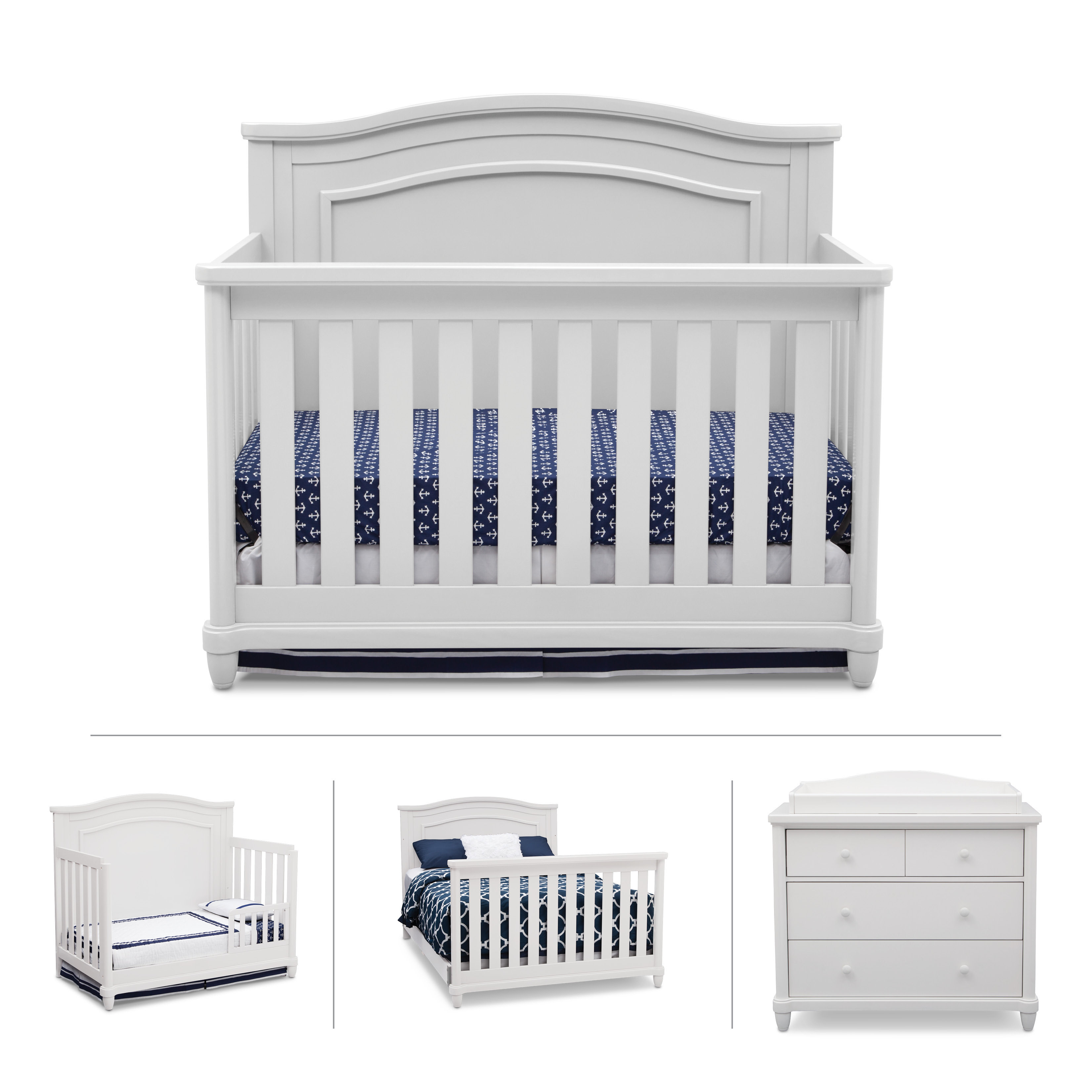 simmons crib set