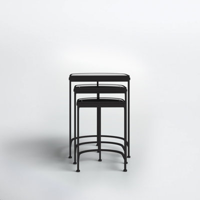 Uptown Glass 3 Legs  Nesting Tables by Joss and Main