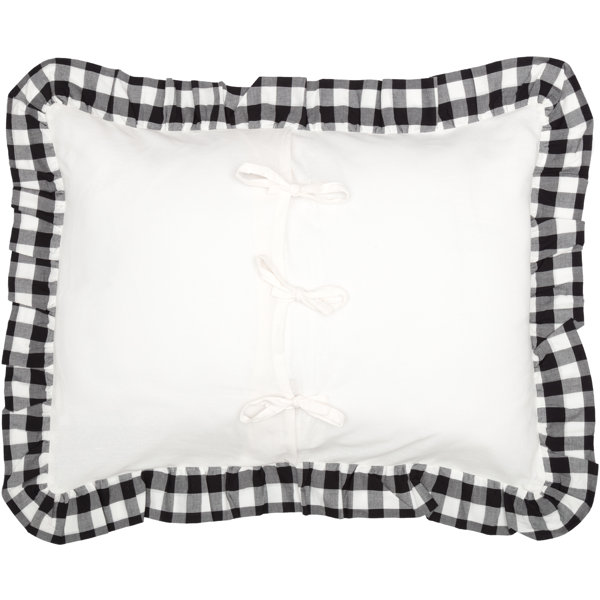 buffalo check sham