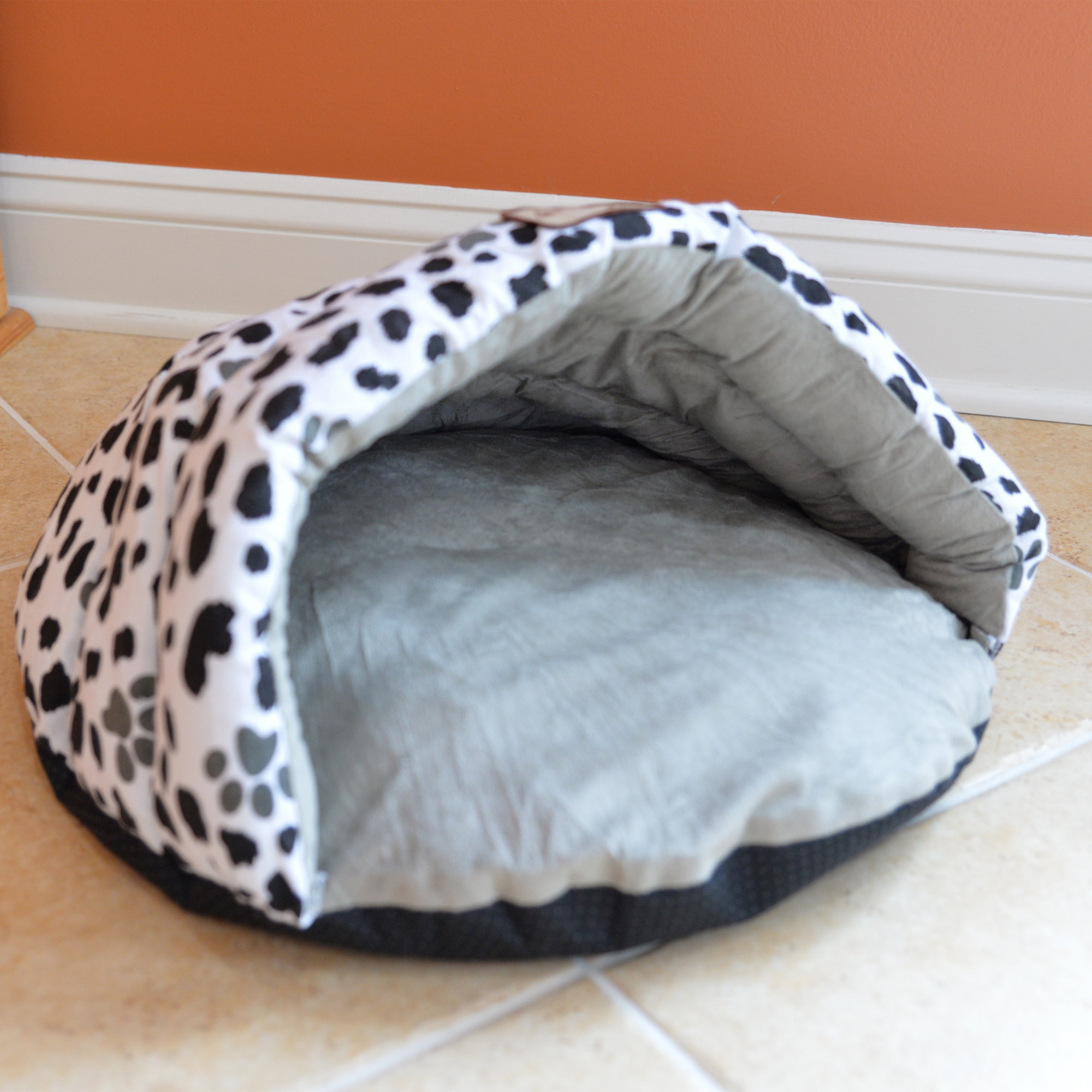 slipper shaped dog beds
