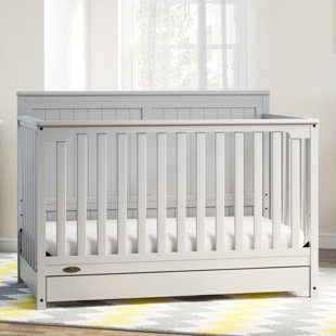 graco grey crib