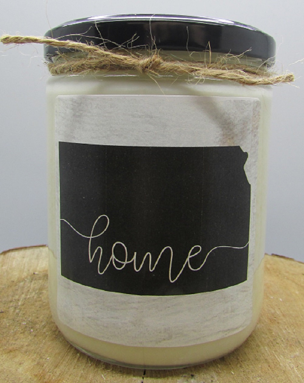 Rustic Mason Jar Soy Candles Sparkling Grapefruit by Risen Flame