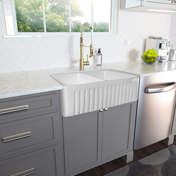 15 Inch Double Sink | Wayfair