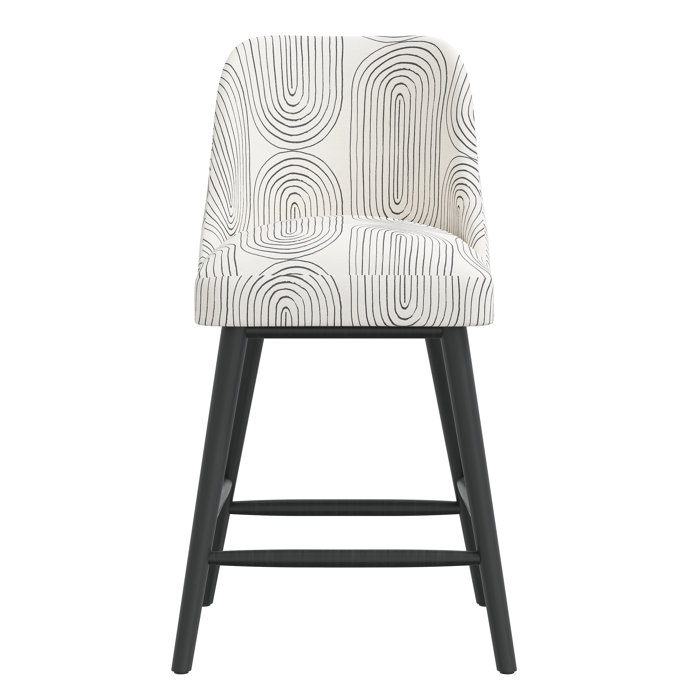 Joss and Main Nava Mid-Century Modern Stool