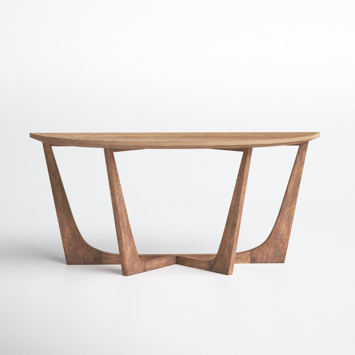 Joss and Main Hackley 68" Solid Wood Console Table