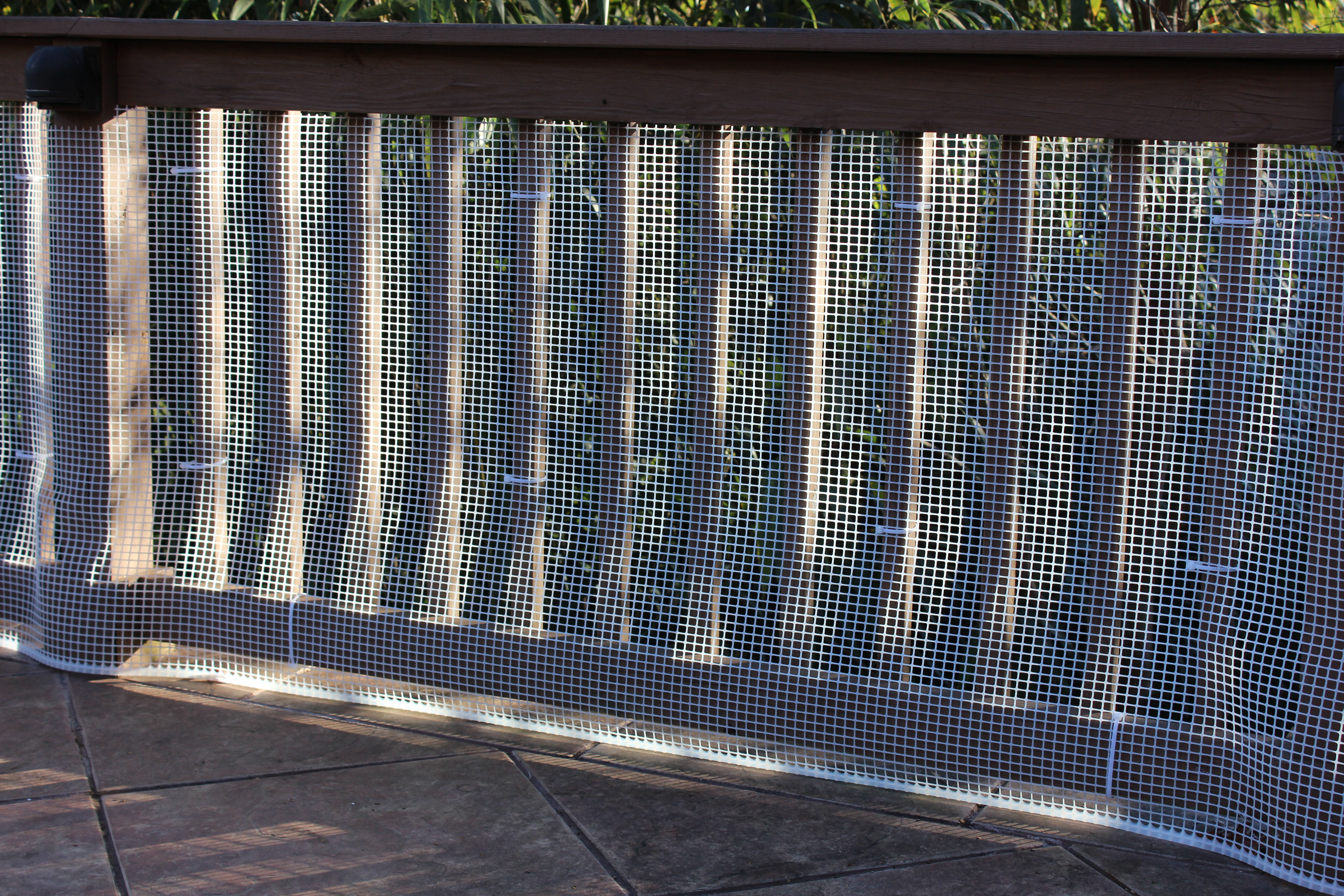 pet gate deck netting