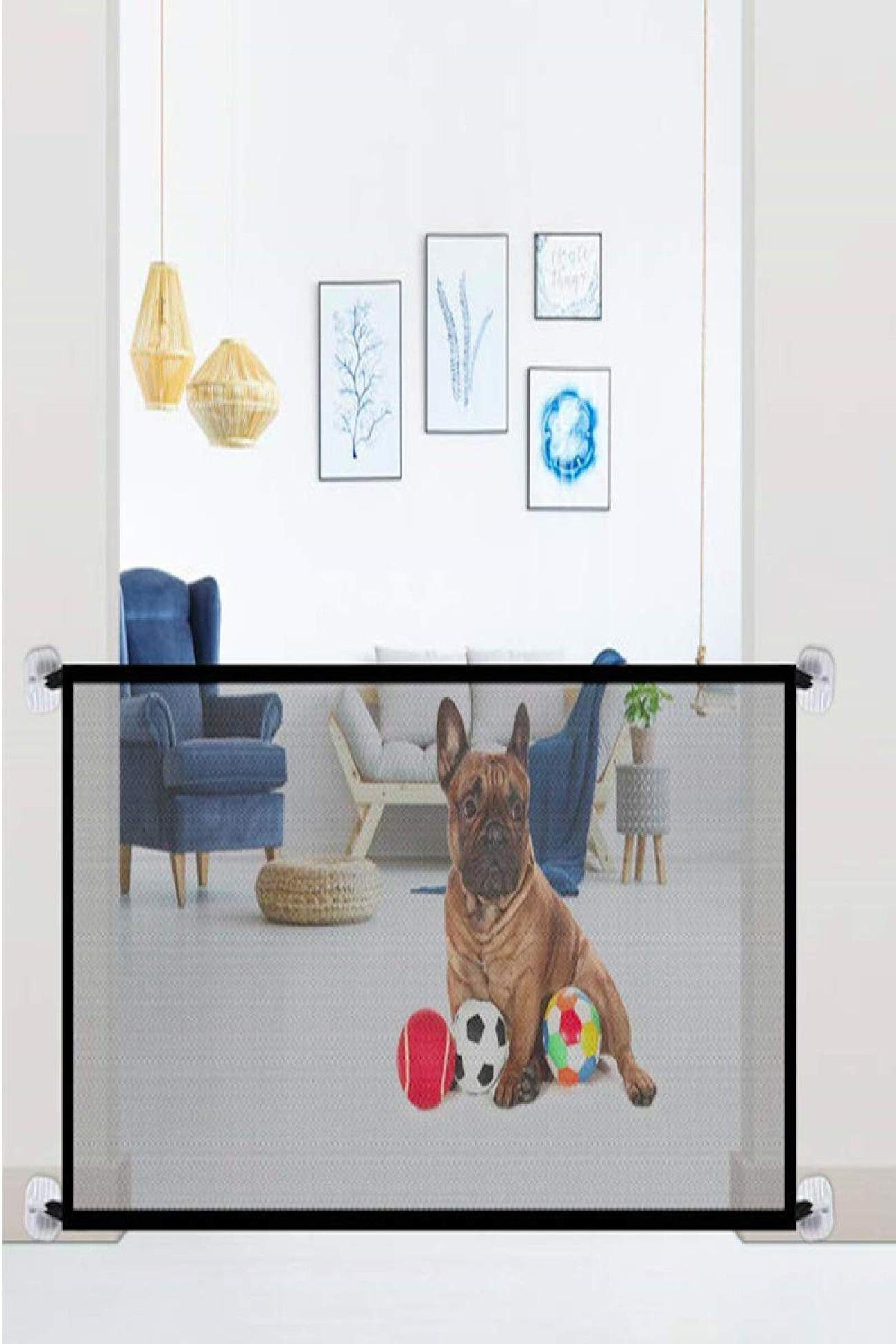 portable mesh pet gate
