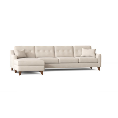 Anastasia 113" Wide Sofa & Chaise by Wayfair Custom Upholstery