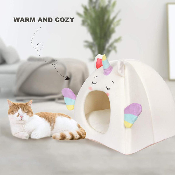 unicorn cat bed