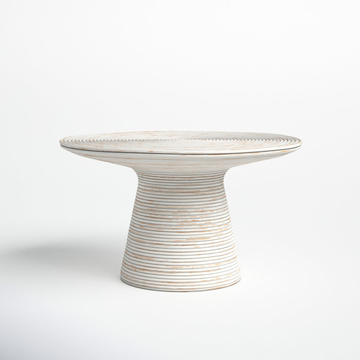 Joss and Main Luro Pedestal 1 Coffee Table